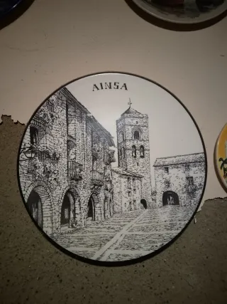 Plato decorativo Ainsa