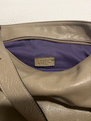 Bolso de piel Lupo