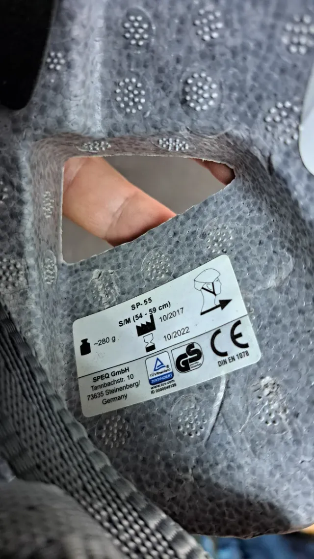 Casco SPEQ SP-55 Talla S/M