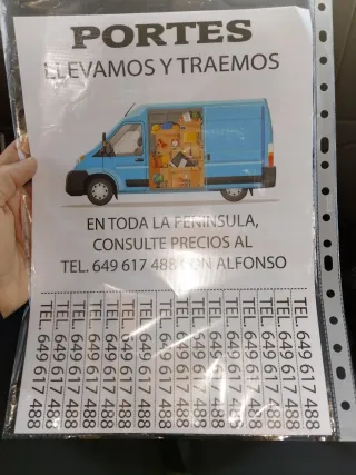 Hago todo tipo de mudanzas y transportes