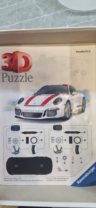 Puzzle 3D Porsche 911 R Ravensburger