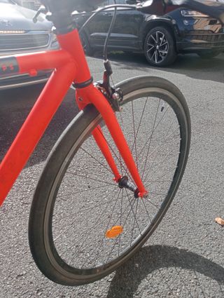 Bicicleta urbana de una marcha