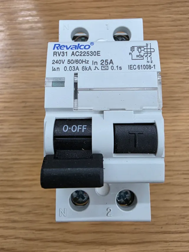 Diferencial RV31 AC22530E 2P 25A 30mA REVALCO
