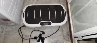 Bicicleta elíptica y tabla multifunción