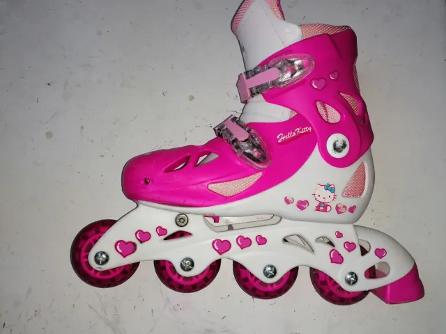 Patines en línea Hello Kitty Niña Rosas