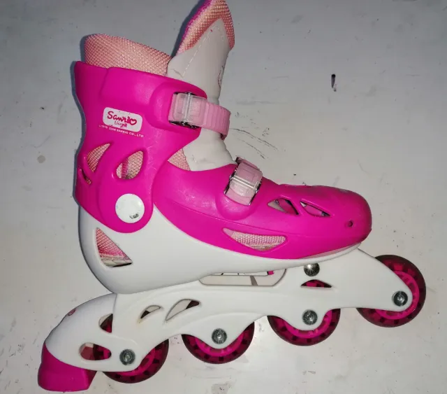 Patines en línea Hello Kitty Niña Rosas