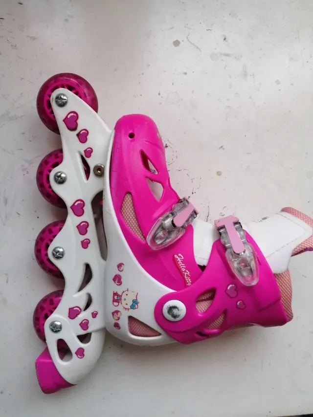Patines en línea Hello Kitty Niña Rosas
