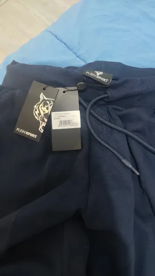 Phillip plein sport pantalones azul marino