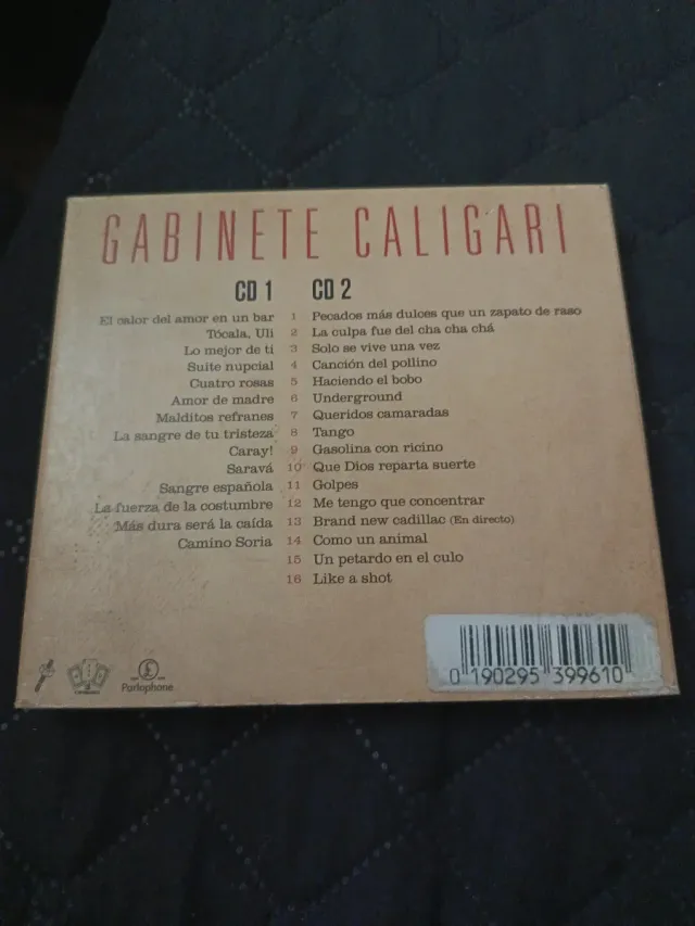CD Gabinete Caligari - Solo se vive una vez