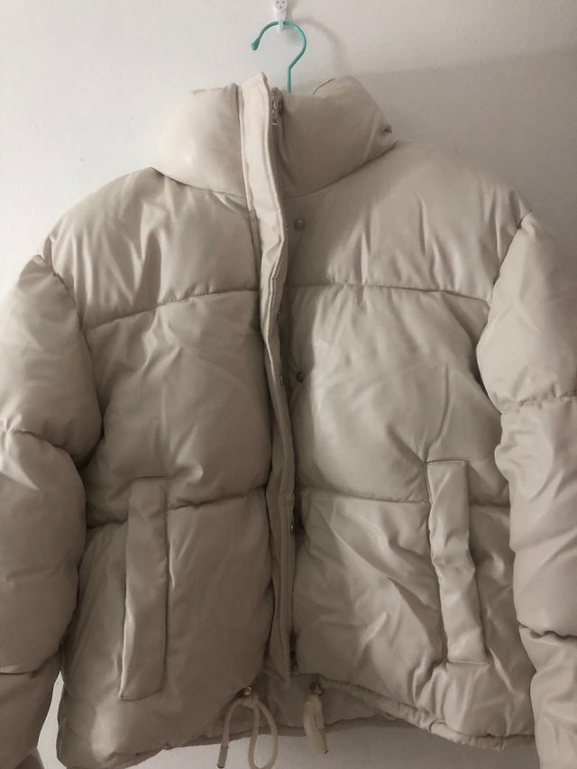 Cazadora Puffy Beige