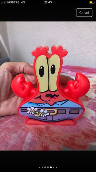 Personaggio Mr. Krabs Spongebob Burger King