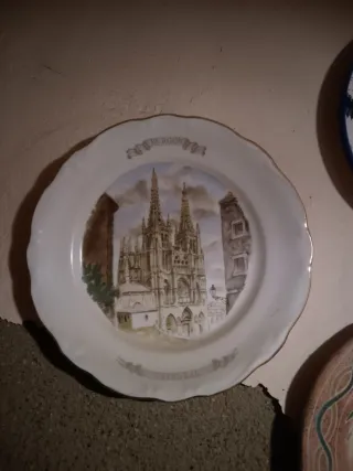 Plato decorativo Burgos Catedral