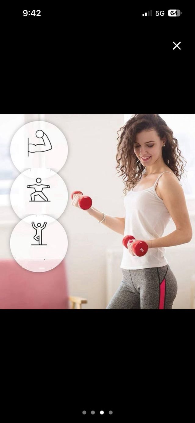 Mancuernas Verdes 4kg (Set de 2)