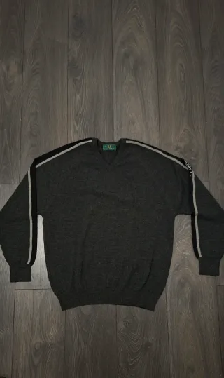 Jersey Fred Perry Vintage Logo Tape Gris