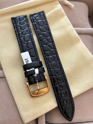 Correa de reloj de piel de becerro para Longines