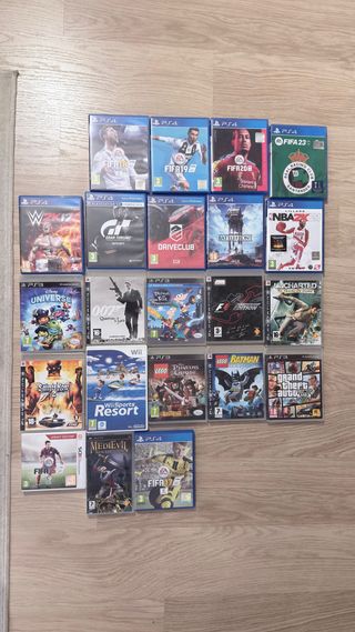 Lote Giochi PS4, PS3, PSP, Wii