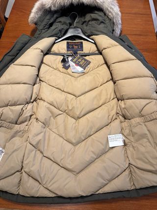 Abrigo Woolrich Verde Oliva