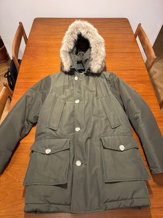 Abrigo Woolrich Verde Oliva