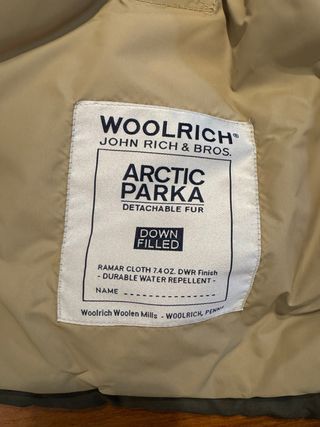 Abrigo Woolrich Verde Oliva