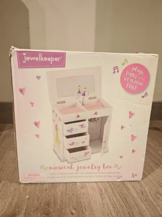 Joyero Musical Niña Jewelkeeper Princesa
