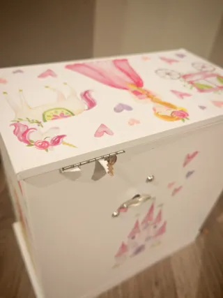 Joyero Musical Niña Jewelkeeper Princesa