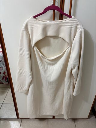 Abito color panna Lola by Sandro Ferrone taglia XL