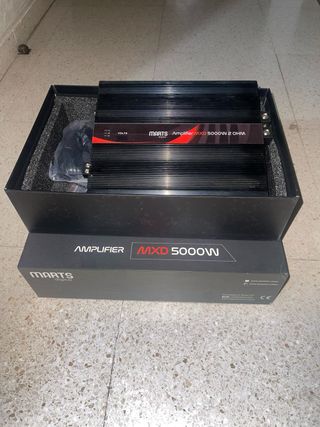 Amplificador Marts MXD 5000W Digital