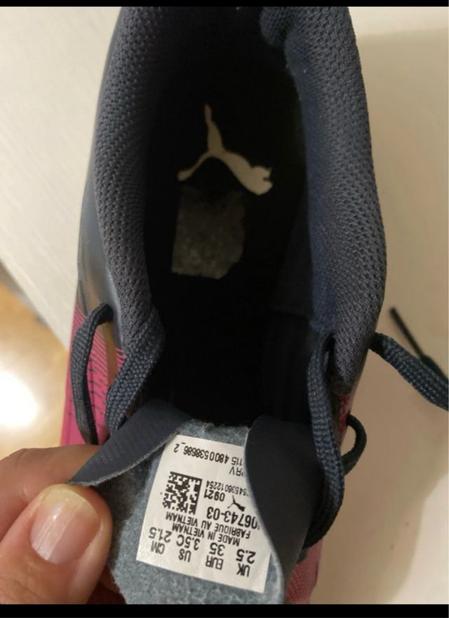 Zapatillas fútbol niño Puma