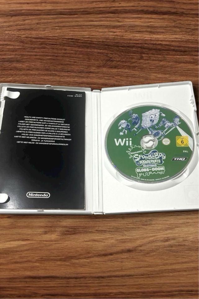 SpongeBob: Globulous Attacco! Wii
