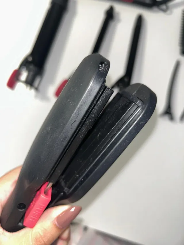 Rowenta Plancha y Rizador de Pelo