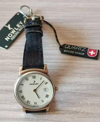 Reloj Nowley Cuarzo Suizo. Nuevo.