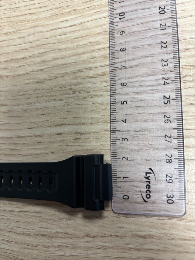 Correa de repuesto Casio negra