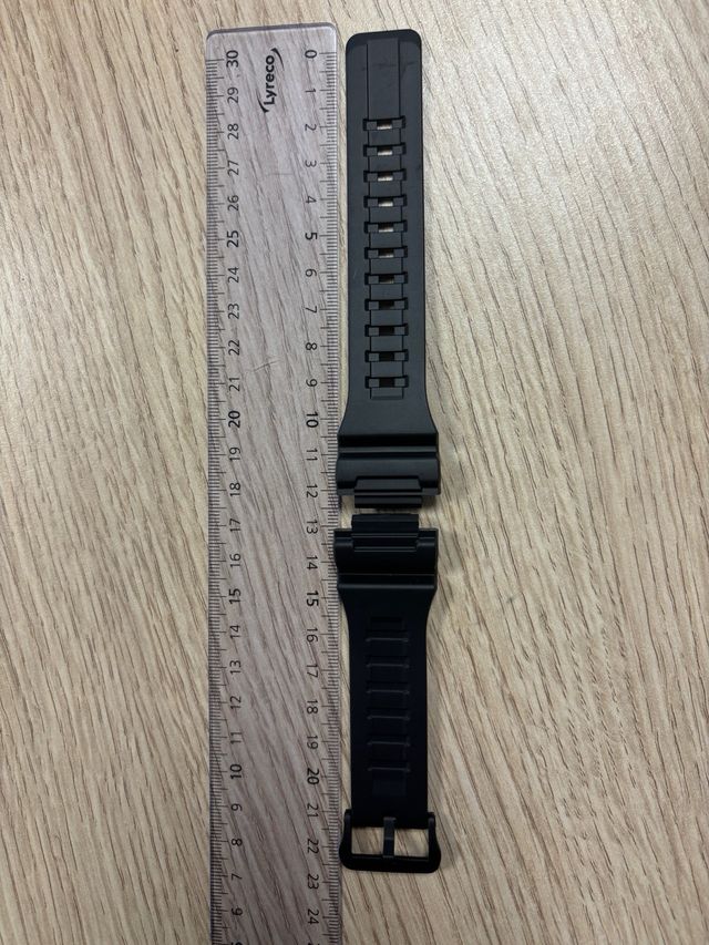 Correa de repuesto Casio negra