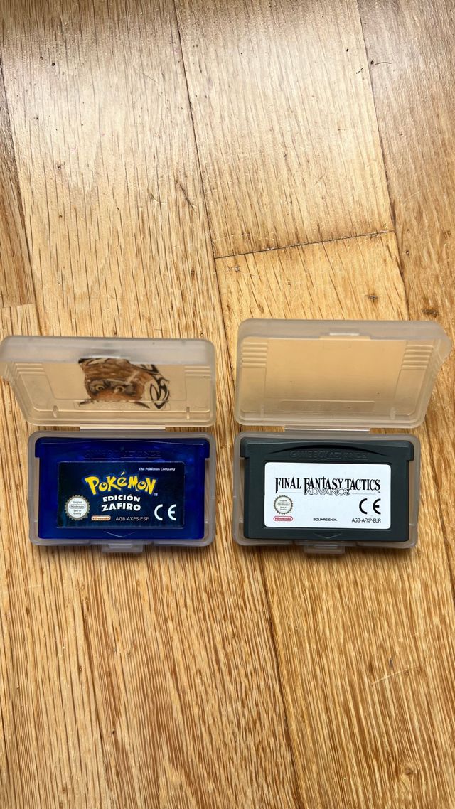 Juegos Game Boy Advance: Pokémon, Mario Kart, Raym