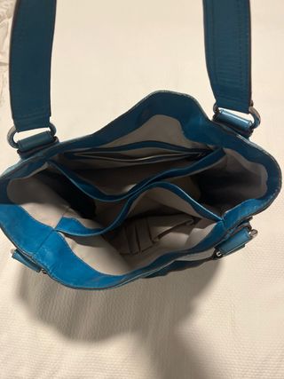 Bolso Tous Cuero Azul/Turquesa