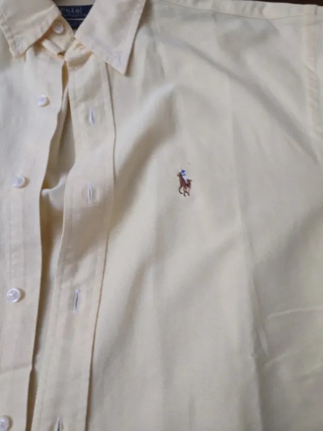 Camisa Polo Ralph Lauren Amarilla