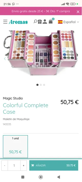 Maletín de maquillaje MAGIC STUDIO