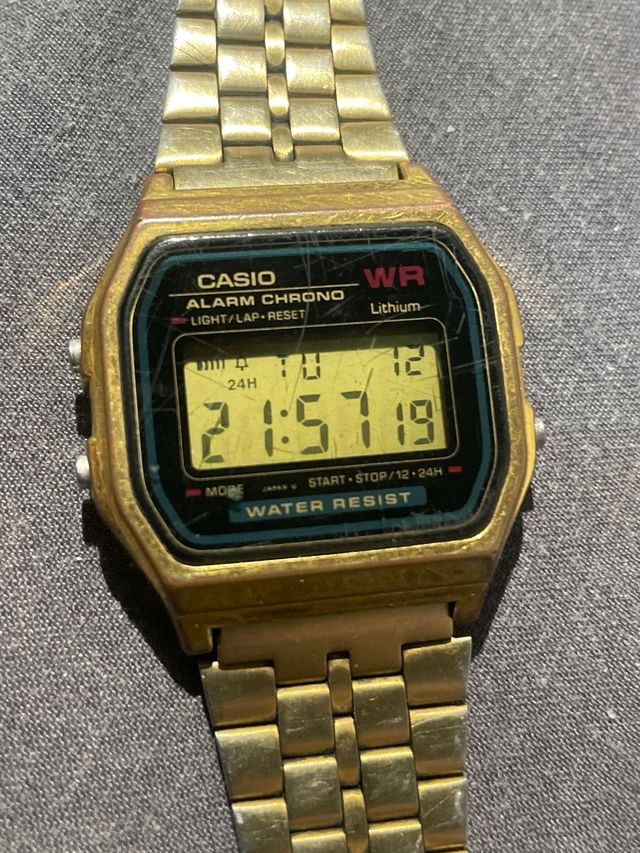 Reloj Casio Vintage Dorado
