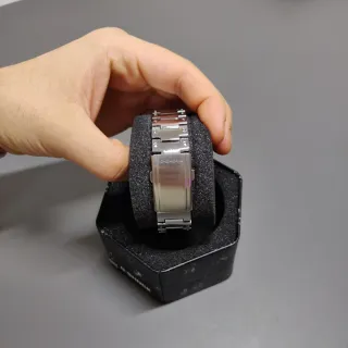 Reloj Casio MOD Plateado y dial Negro