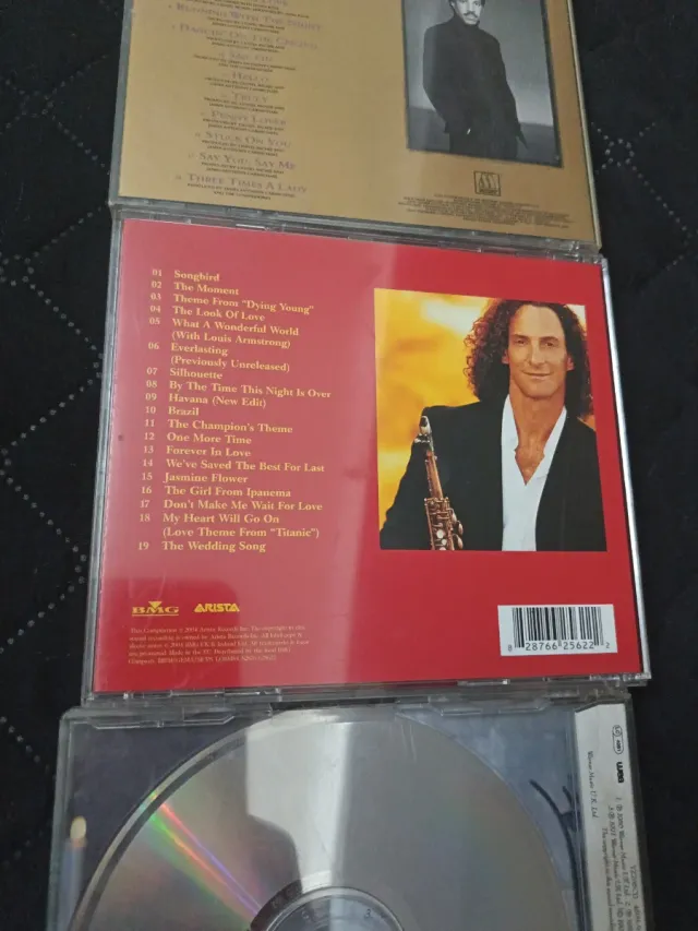 Lote 3 CDs: Lionel Richie, Kenny G, Enya