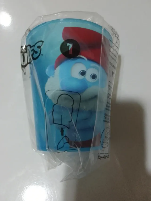 Vaso de Los Pitufos Burger King