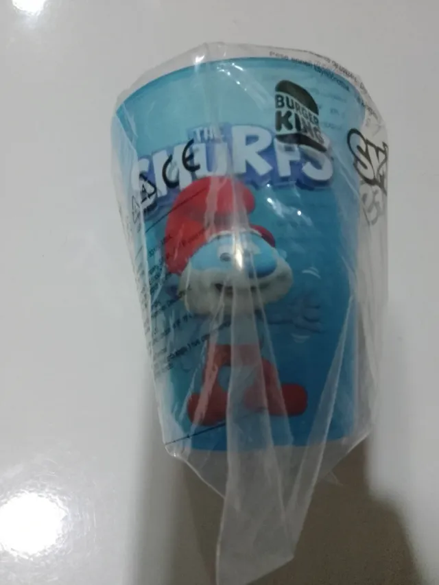 Vaso de Los Pitufos Burger King