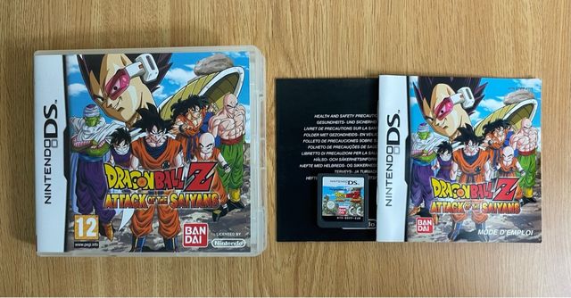 Dragon Ball Z Attack of the Saiyans Nintendo DS