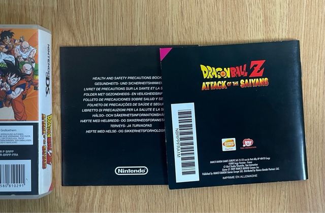 Dragon Ball Z Attack of the Saiyans Nintendo DS