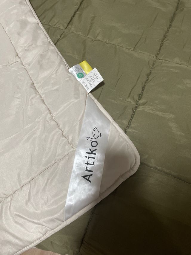 Edredón Nórdico Verde Cama 90