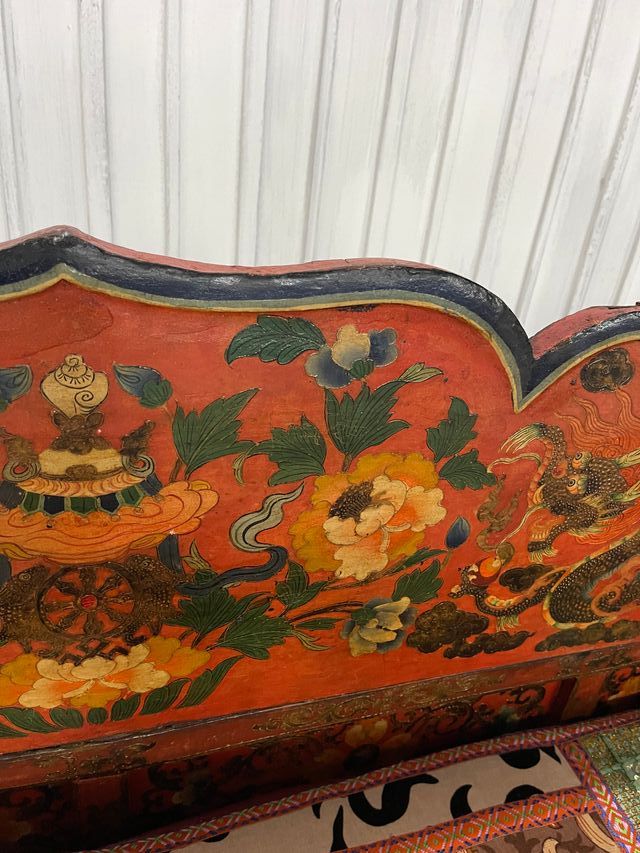 Cama antigua tibetano