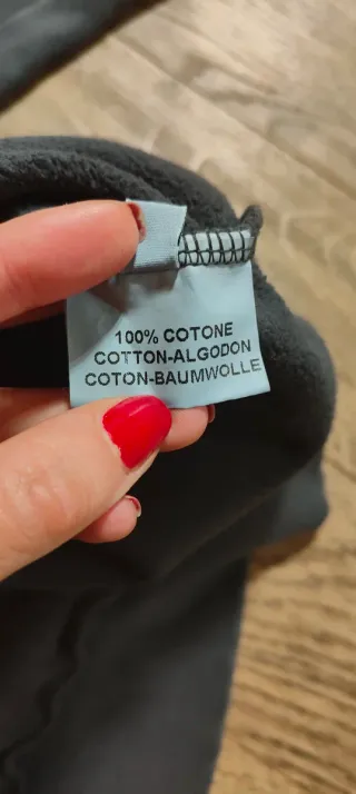 Felpa girocollo grigio scuro da ragazzo Single