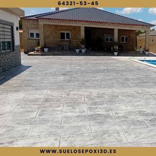 HORMIGÓN IMPRESO FRATASADO PULIDO