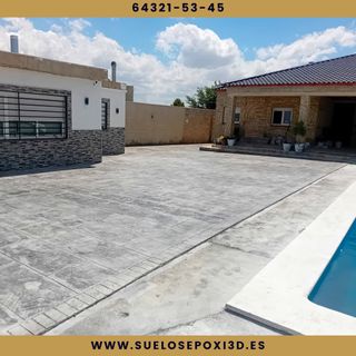 HORMIGÓN IMPRESO FRATASADO PULIDO