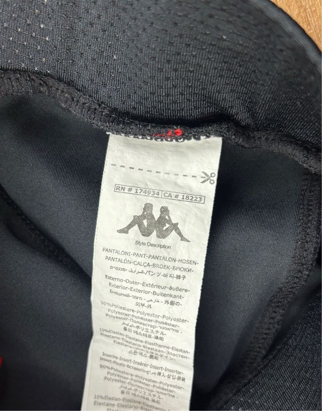 Pantaloni sportivi Kappa taglia XS comodi elastici